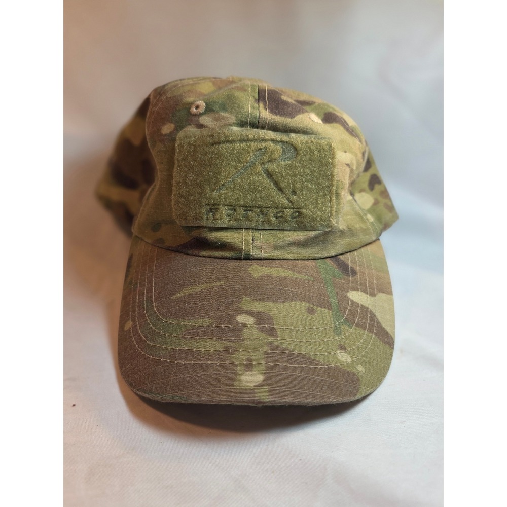 Rothco Multicam Tactical Operator Hat Camo Adjustable Patch Baseball Cap 95384